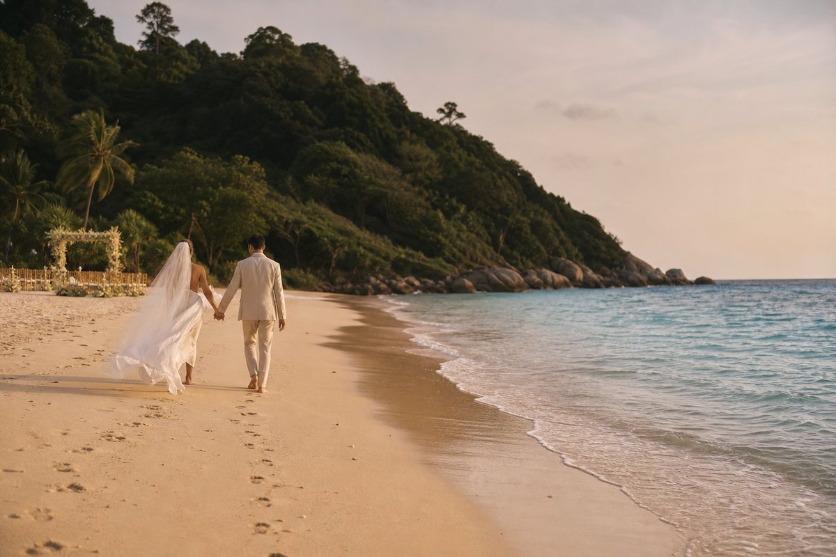 Illustrative concept for Luxury Weddings & Romantic Events in Phuket in Phuket — frame 1