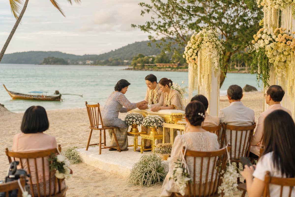 Illustrative concept for Traditional Thai Wedding in Phuket in Phuket — frame 1