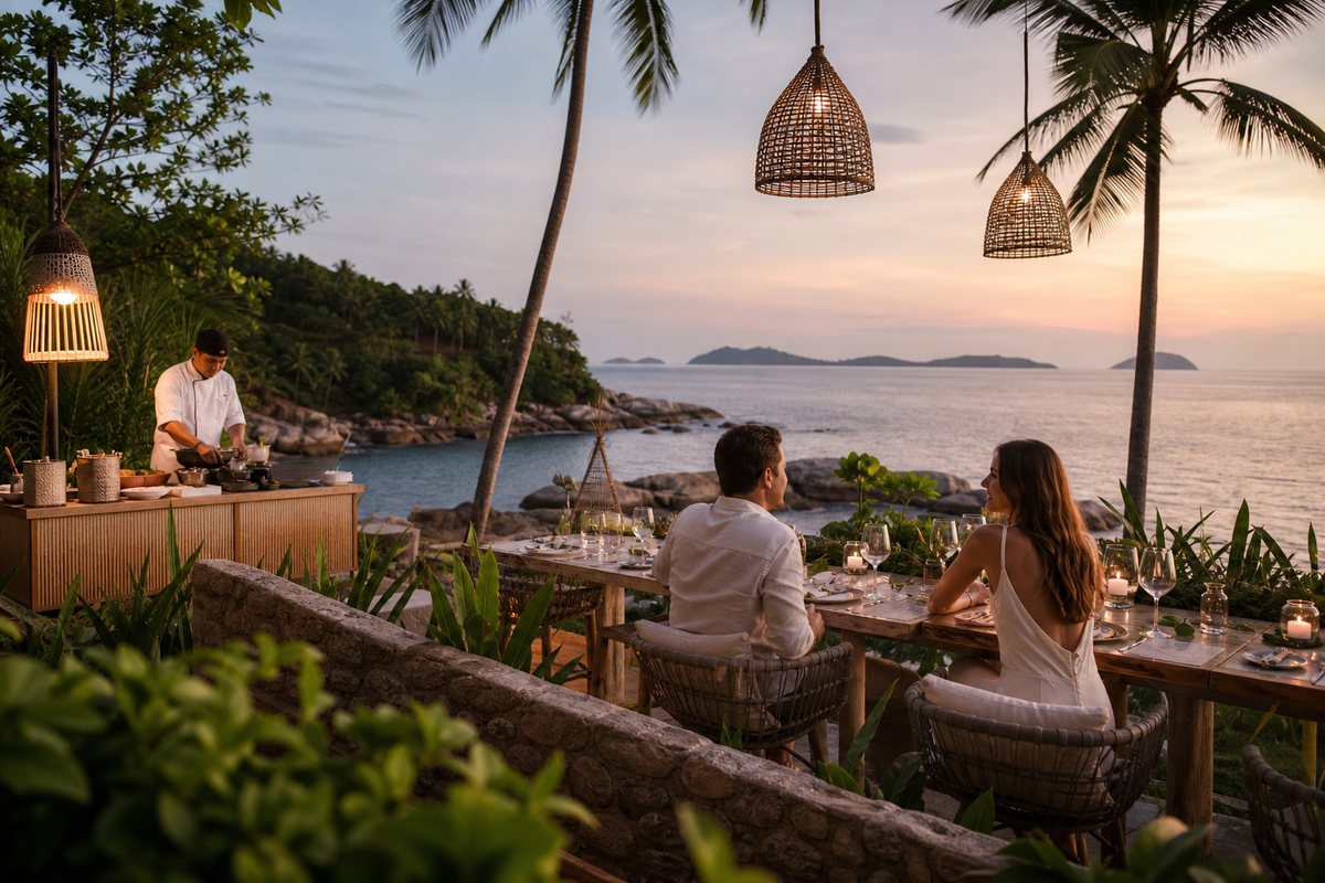 Private chef dinner in Phuket — Phuket concept 1