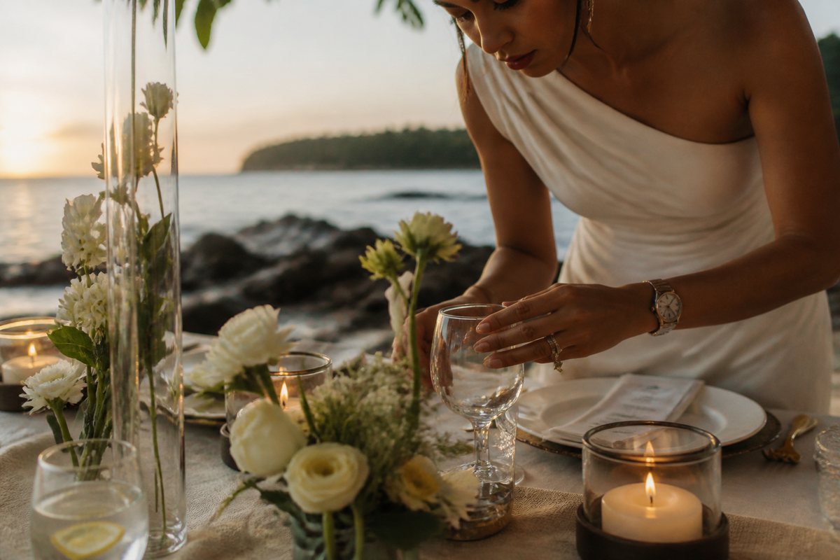 Beach dinner in Phuket — Phuket concept 2