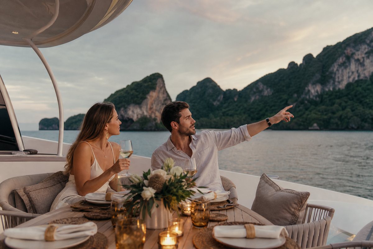 Yacht dinner in Phuket — Phuket concept 1