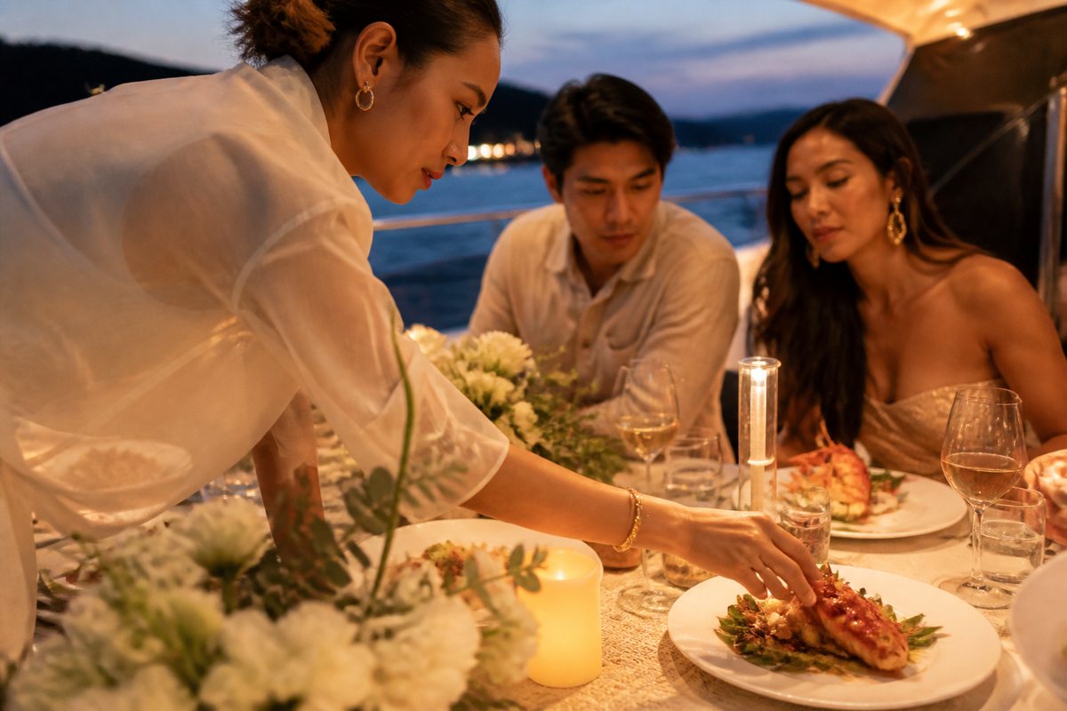 Yacht dinner in Phuket — Phuket concept 2