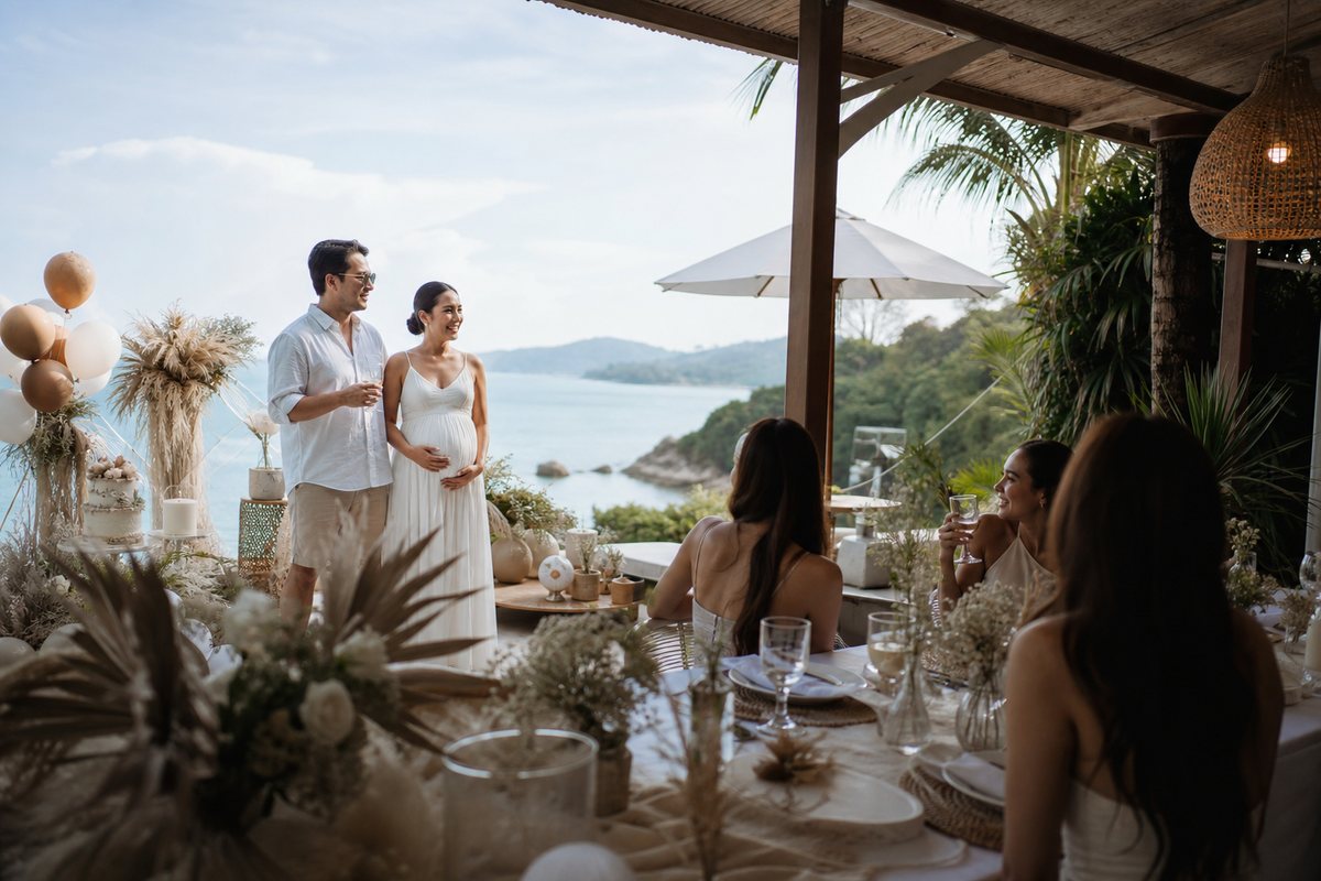 Baby shower in Phuket — Phuket concept 1