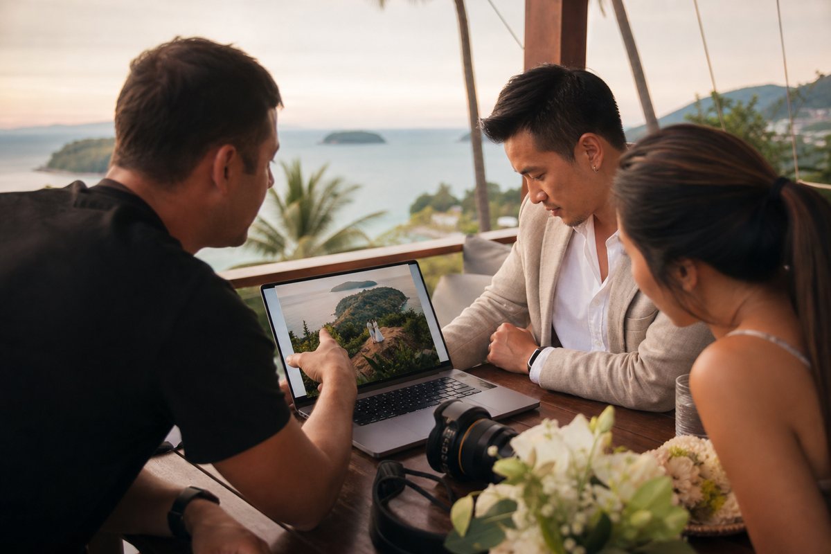 Illustrative concept for Drone Photoshoot in Phuket in Phuket — frame 2