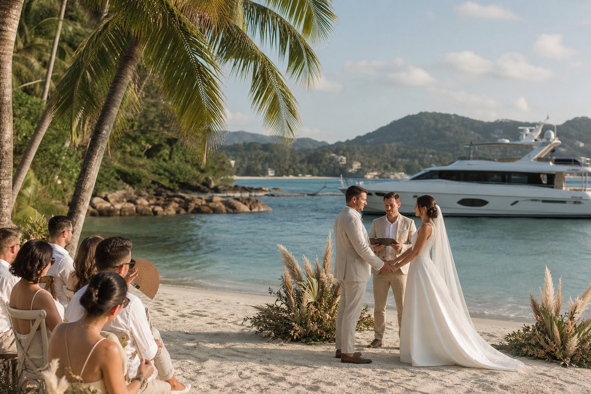 Yacht vs beach wedding Guide for Phuket — Phuket concept 1
