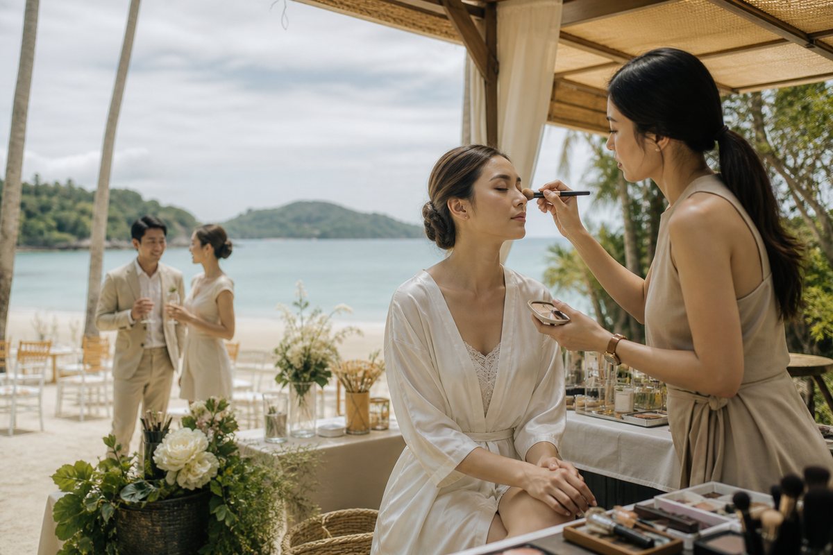 Wedding makeup in heat Guide for Phuket — Phuket concept 1