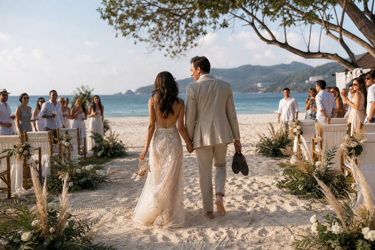 Wedding shoes for beach Guide for Phuket — Phuket concept 1