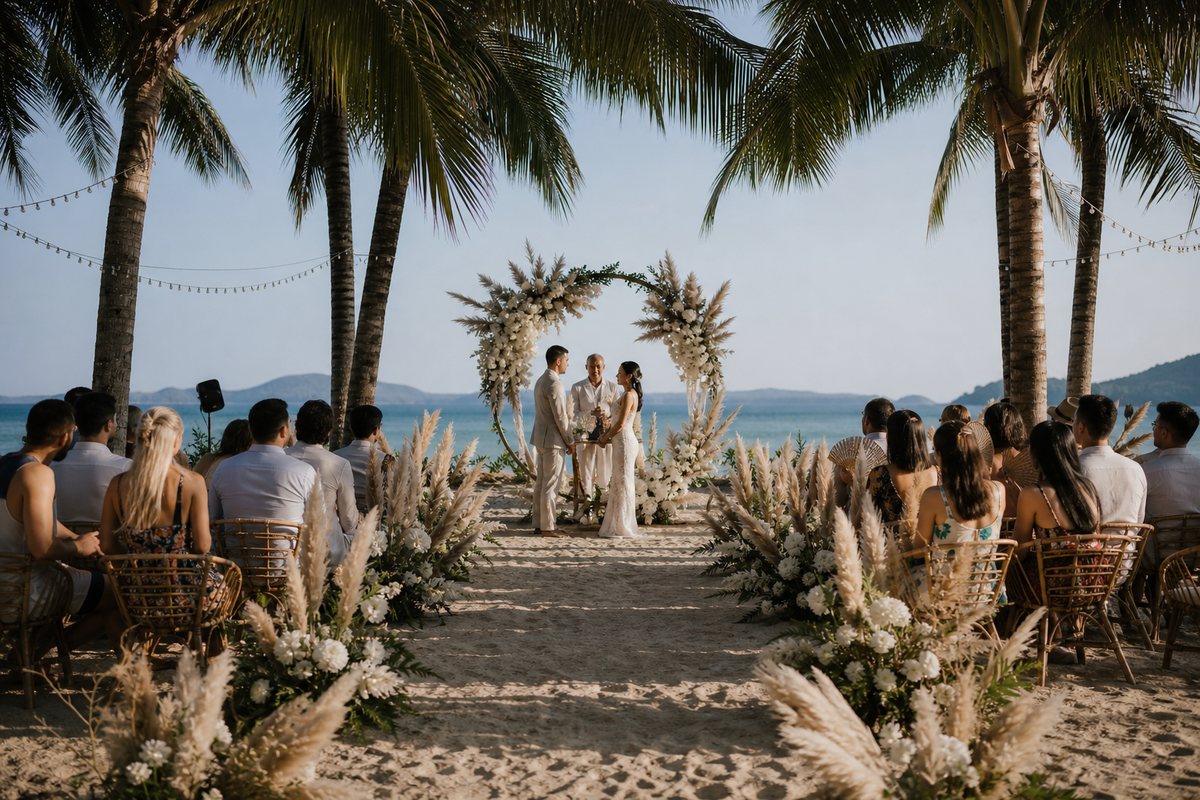 Tropical wedding flowers Guide for Phuket — Phuket concept 1