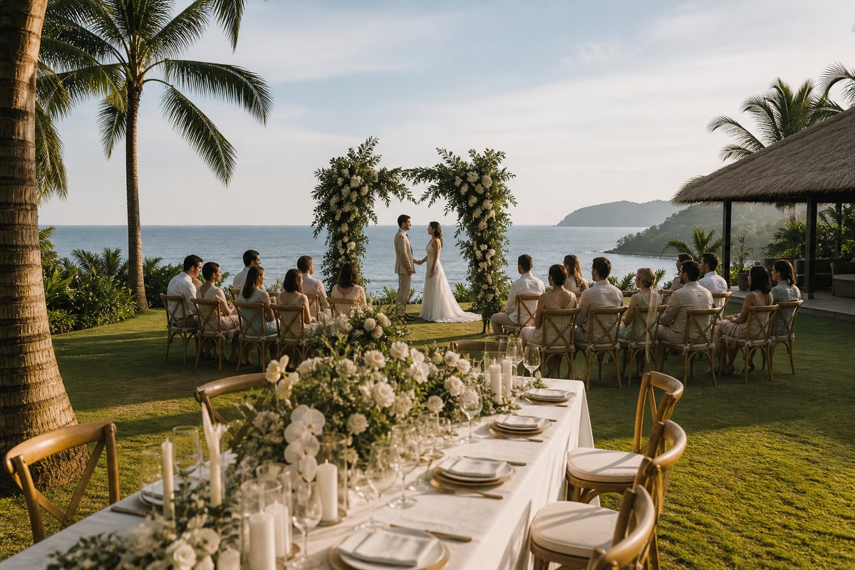Wedding color palette Guide for Phuket — Phuket concept 1