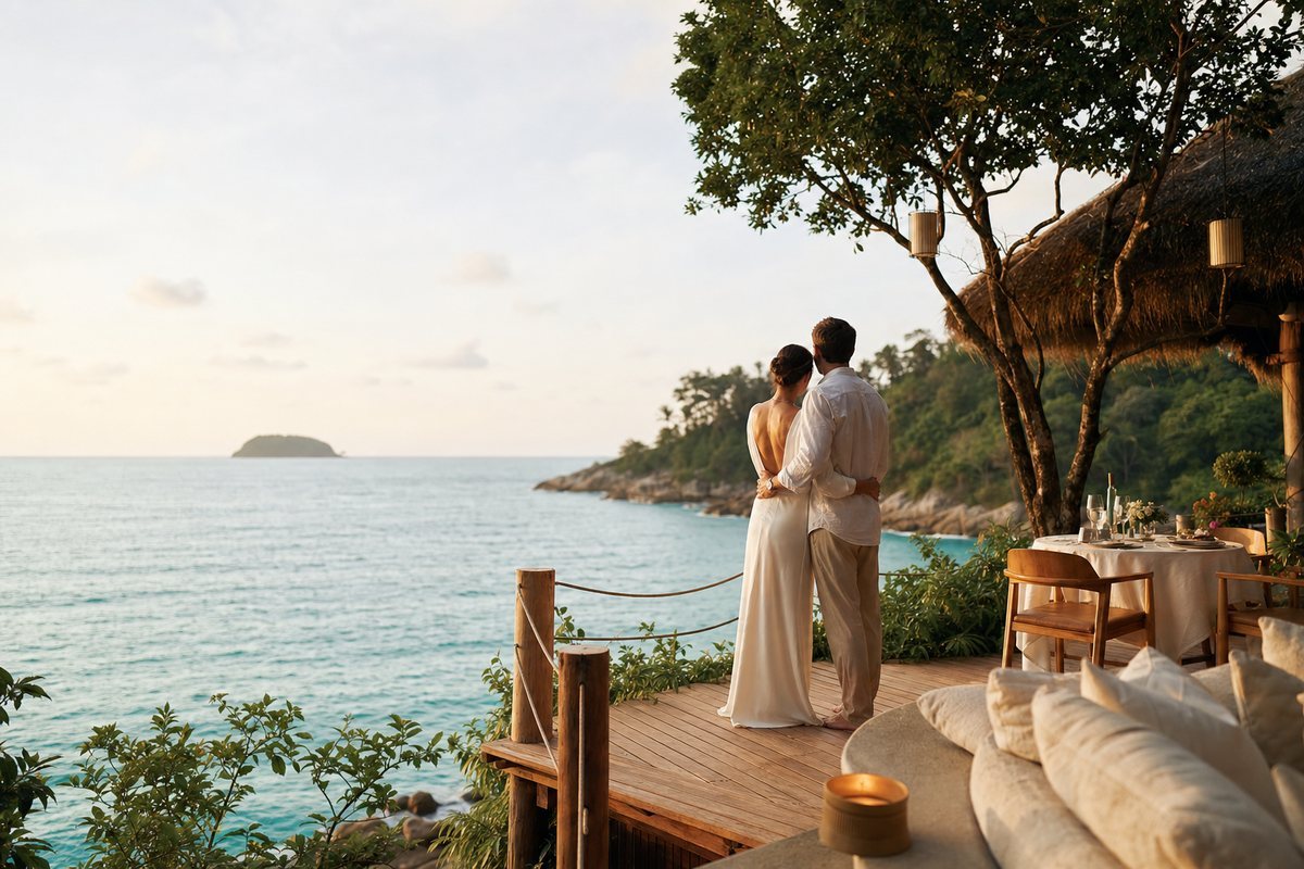 Illustrative concept for Honeymoon in Phuket in Phuket — frame 1