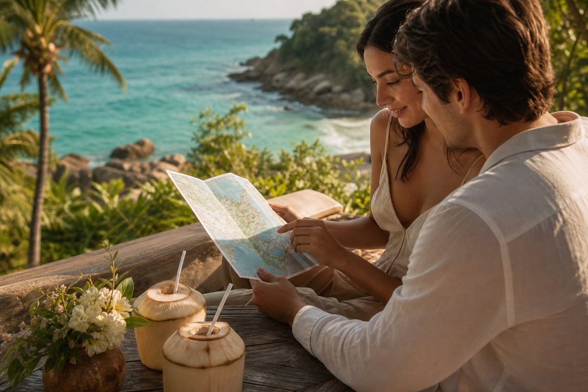 Illustrative concept for Honeymoon in Phuket in Phuket — frame 2
