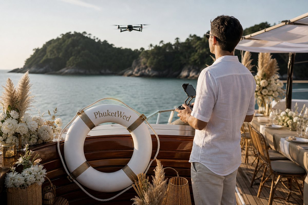 Wedding drone operator in Phuket — Phuket concept 3