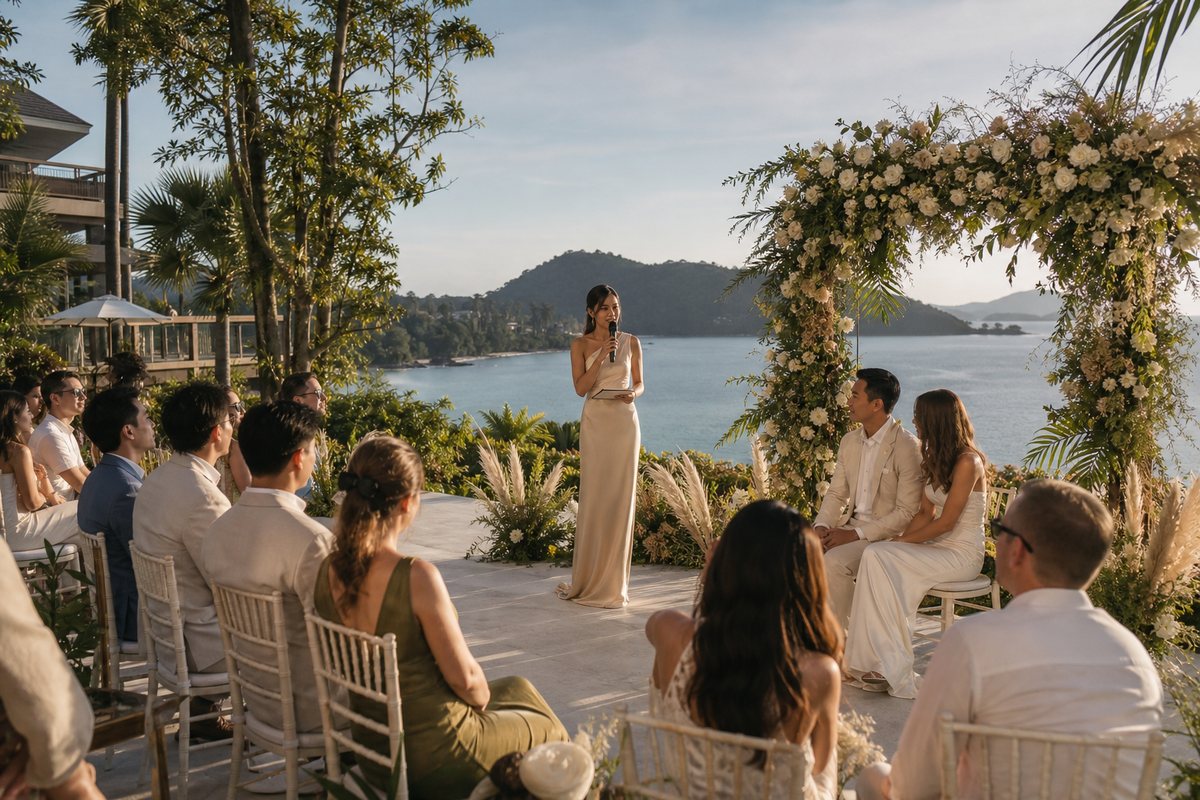 Wedding emcee in Phuket — Phuket concept 1