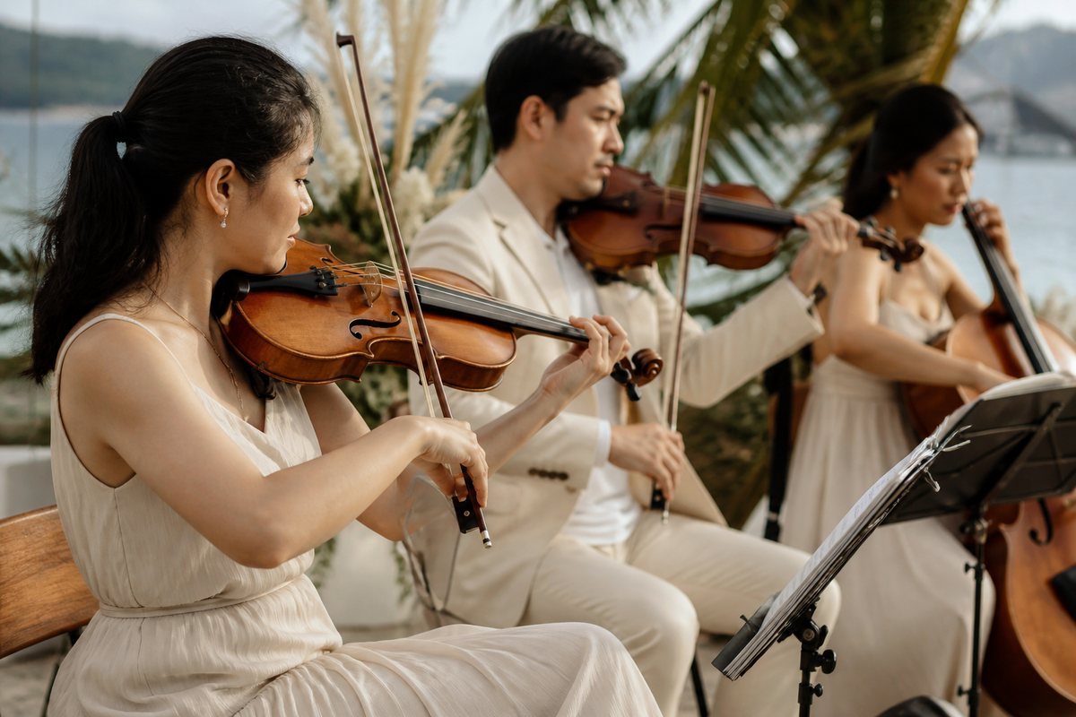 Wedding string quartet in Phuket — Phuket concept 2