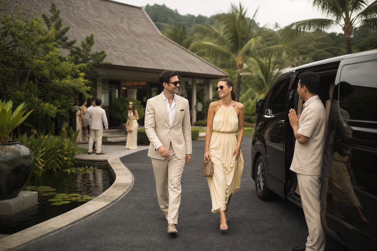 Wedding guest transfers in Phuket — Phuket concept 1