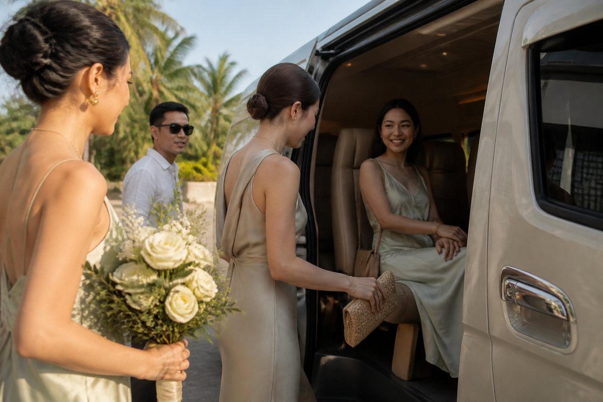 Wedding guest transfers in Phuket — Phuket concept 2
