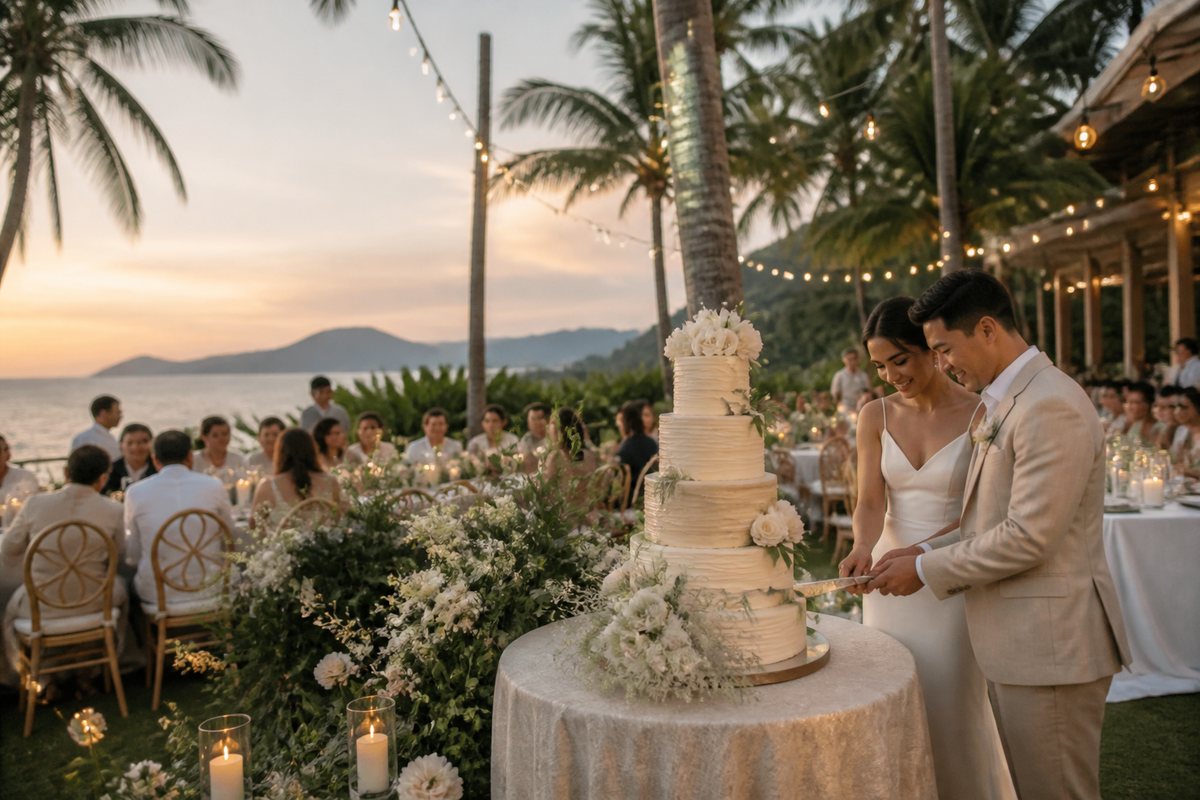 Wedding cake in Phuket — Phuket concept 1
