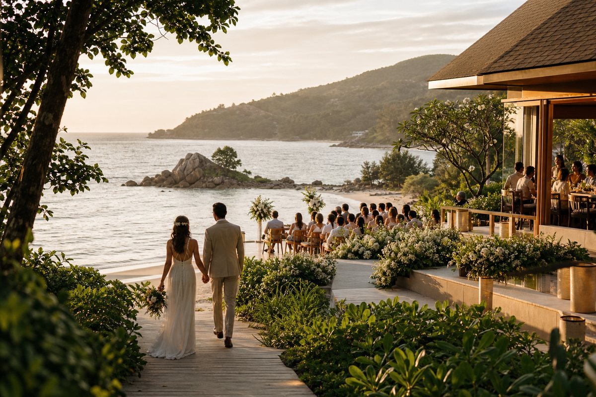 Illustrative concept for Real Love Stories in Phuket in Phuket — frame 1