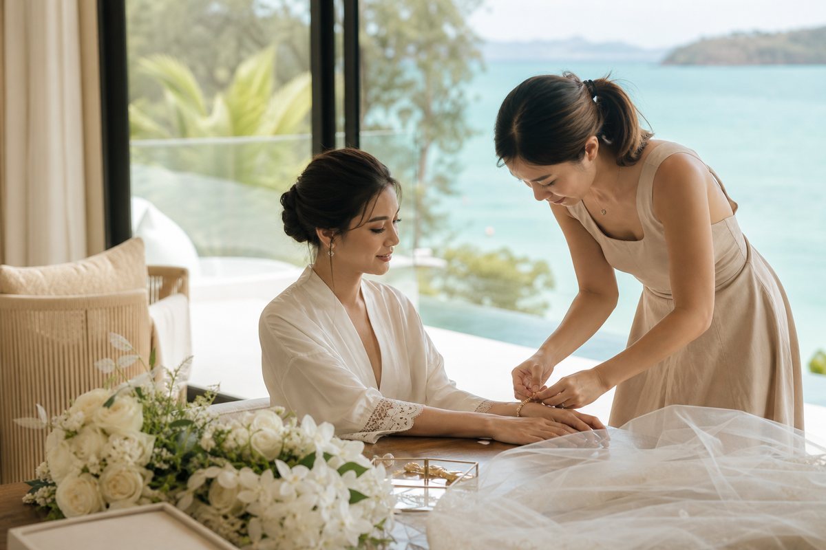 Illustrative concept for A Quiet Bridal Morning at a Phuket Villa in Phuket — frame 2