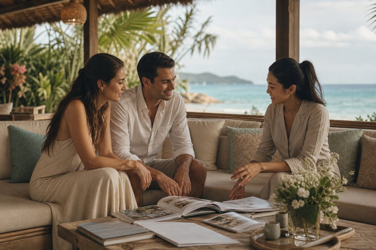 Illustrative concept for Tell Us What You Are Imagining in Phuket — frame 1